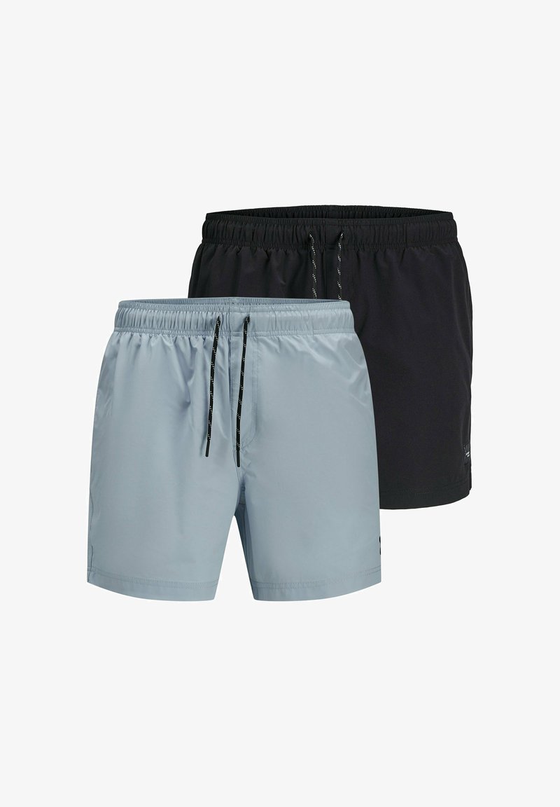 Jack & Jones 2 PACK - Bañador corto - schwarz/grau