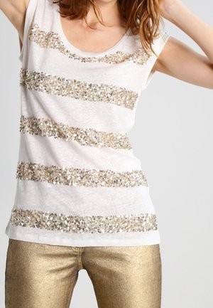 Camiseta estampada - gold-coloured