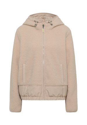 Cecil, TEDDY-JACKE MIT SOFTSHELL-DETAILS - Veste polaire - teddy vanilla white
