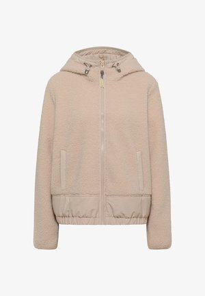 Cecil, TEDDY-JACKE MIT SOFTSHELL-DETAILS - Veste polaire - teddy vanilla white