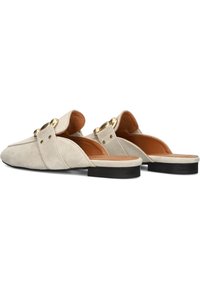 Notre-V Muiltjes - beige suèt