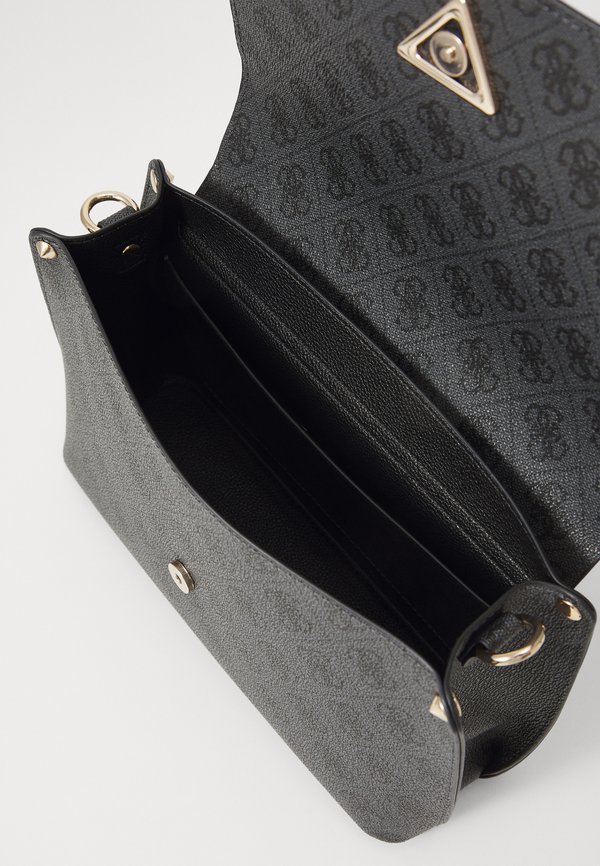 MERIDIAN FLAP CROSSBODY - Cross body bag - coal logo3