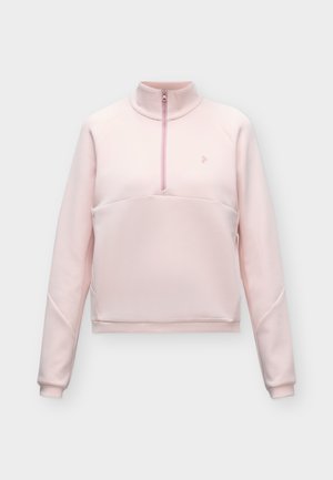 Peak Performance, SPORTSTECH HALF ZIP WOMEN - Суитшърт с цип - frosted blossom