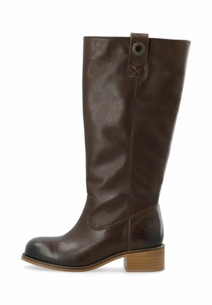 VILMA HIGHSHAFT PULL TAMPA - Stivali alti - dark brown