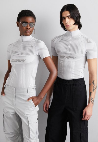 MISBHV EUROPA QUARTER UNISEX - Μπλουζάκι με στάμπα - light grey