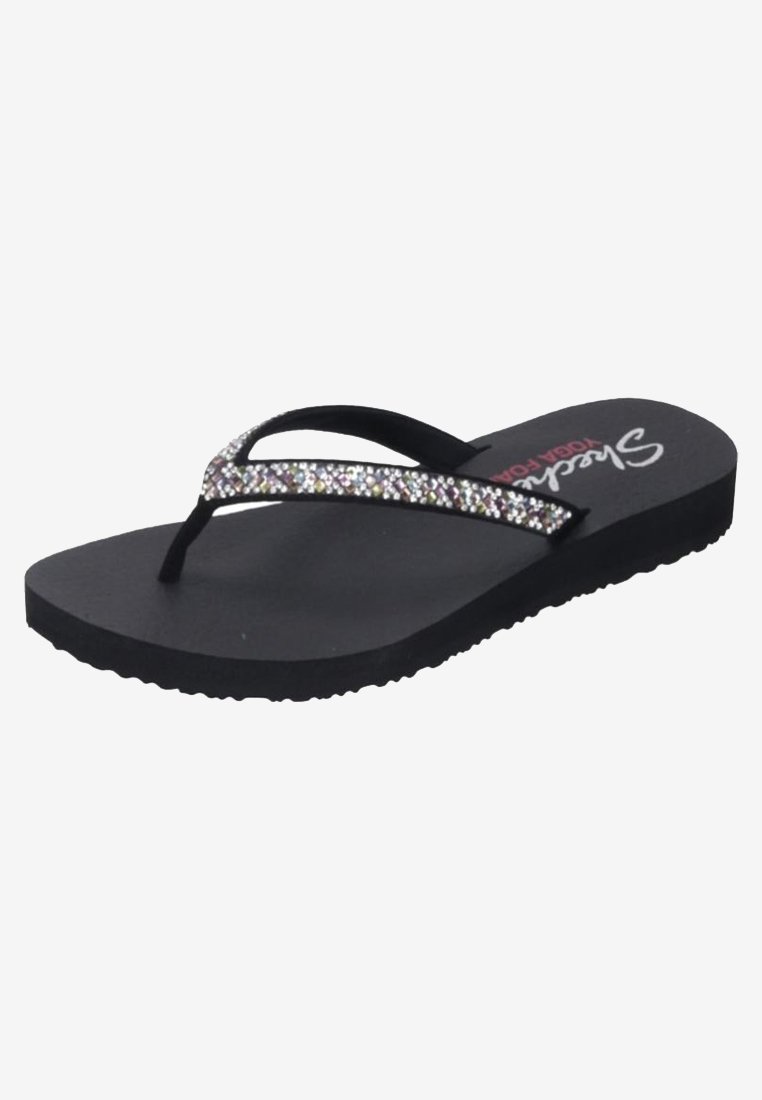 Damen Zehentrenner | Skechers Bade-Zehentrenner black/schwarz - ZH66122 Damen Zehentrenner | Skechers Bade-Zehentrenner black/schwarz - ZH66122