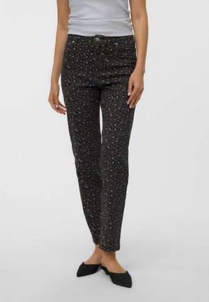 Vero Moda MOM FIT JEANS VMTESSA HIGH RISE MOM FIT JEANS - Anyuka farmer - rocky road