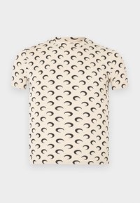 MOON PRINTED CREW NECK UNISEX - Μπλουζάκι με στάμπα - tan