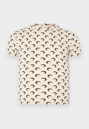MOON PRINTED CREW NECK UNISEX - Potiskana majica - tan