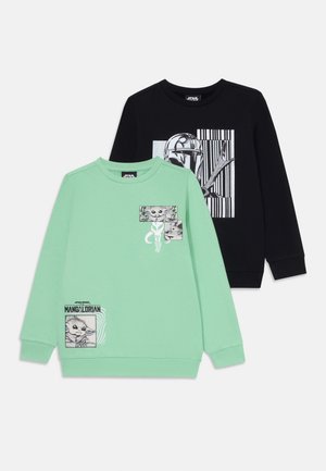 2 PACK UNISEX STAR WARS SWEATSHIRT - Sudadera - green/black