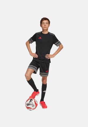 adidas Performance SQUADRA YOUTH - Shorts - schwarzgrau