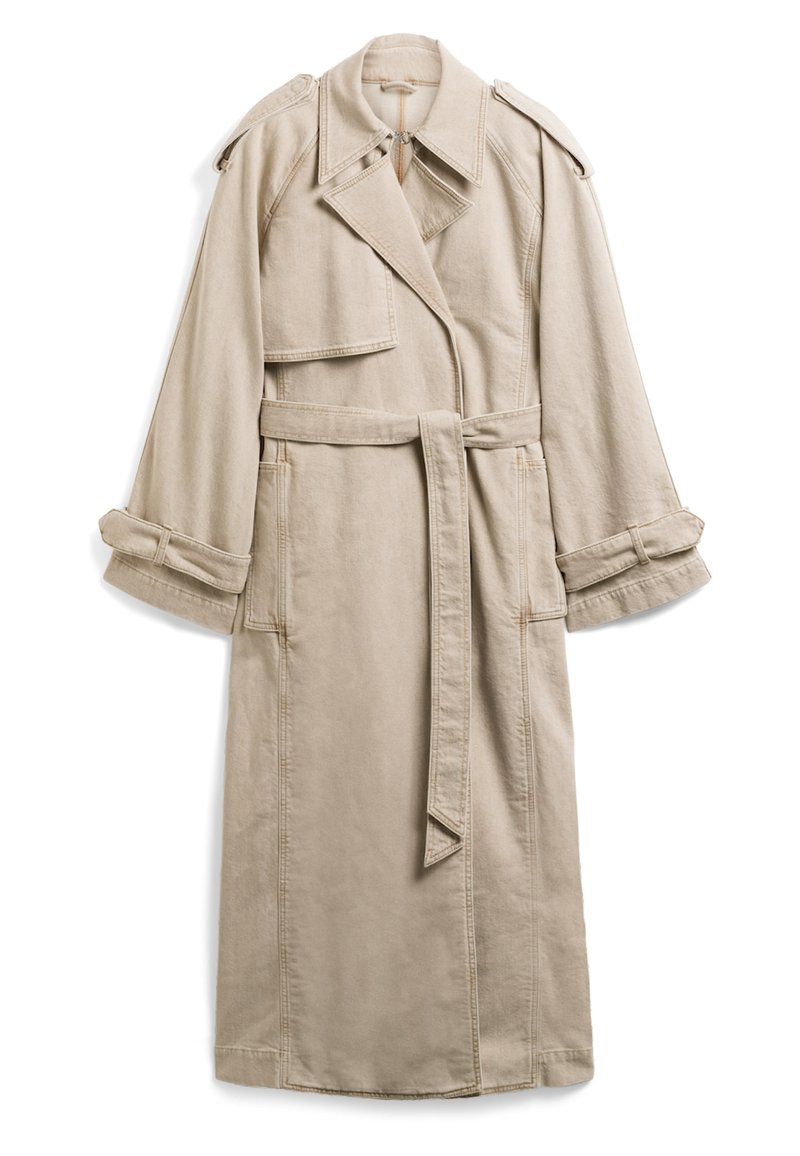 IVY OAK Trenchcoat zandkleur