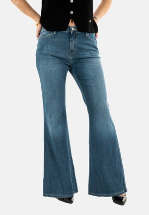 Vaqueros a campana - bleu