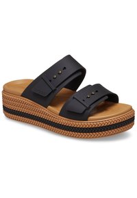 Crocs Sandály do bazénu - metallic black