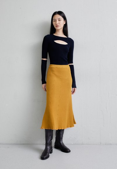 Rodebjer FLY - Φούστα σε γραμμή Α - camel