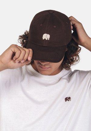 LOGO - Caps - dark brown