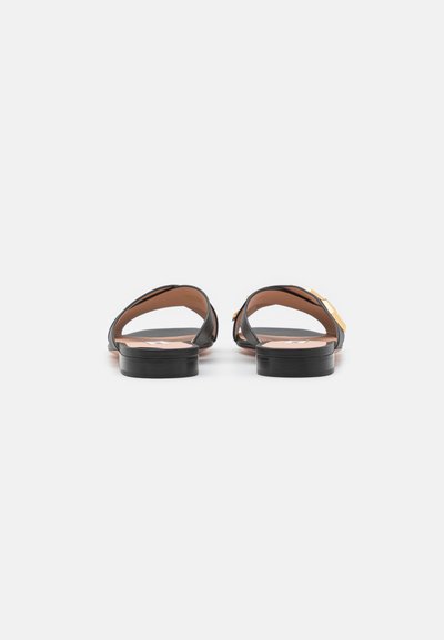 Bally LARISE FLAT - Papucsszandálok - black