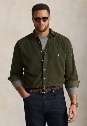 Polo Ralph Lauren Big & Tall, FINE-WALE CORDUROY SHIRT - Košeľa - company olive/khaki