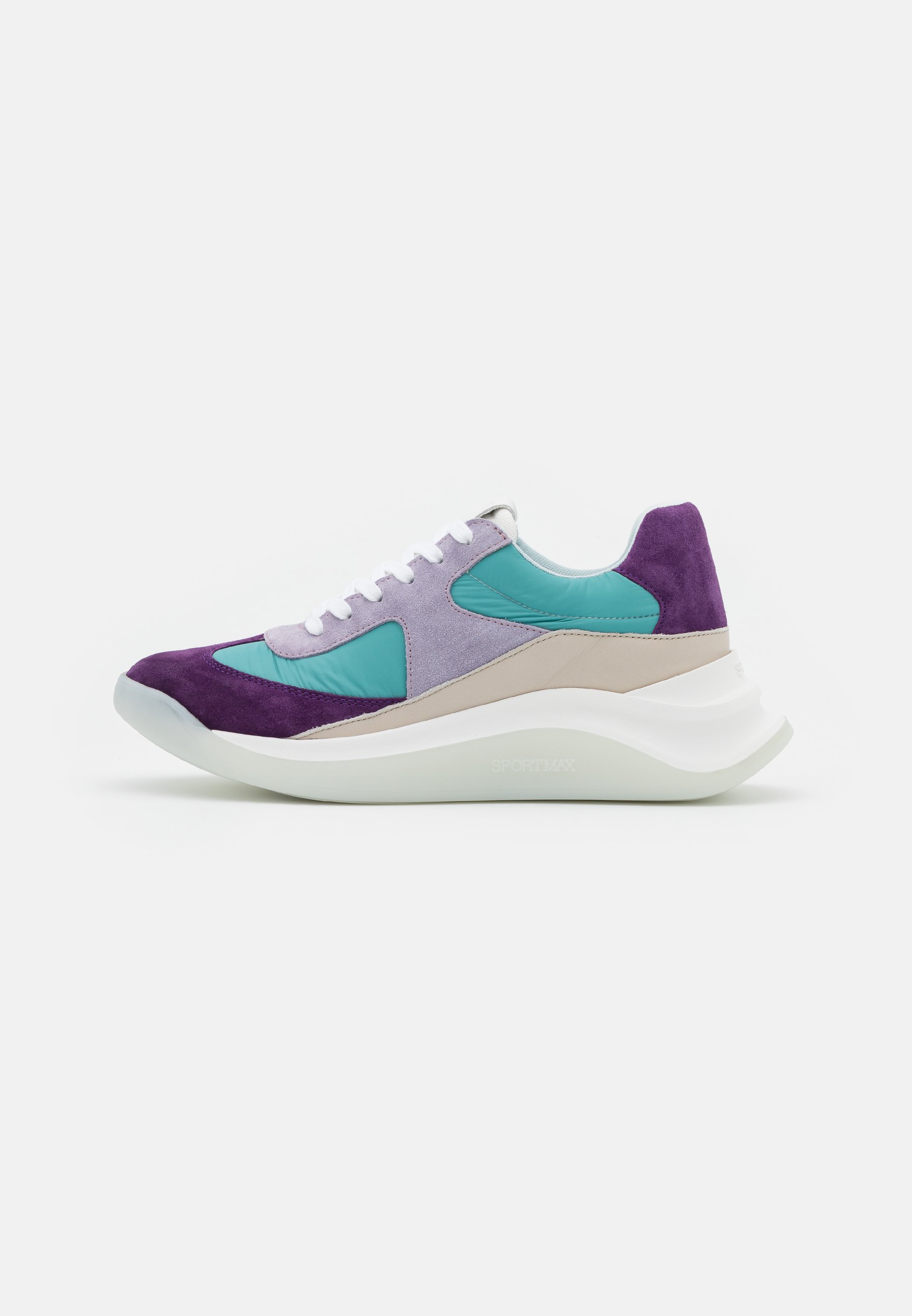 Sportmax CUPIDO - Sneakers basse - verde acqua/viola - Zalando.it