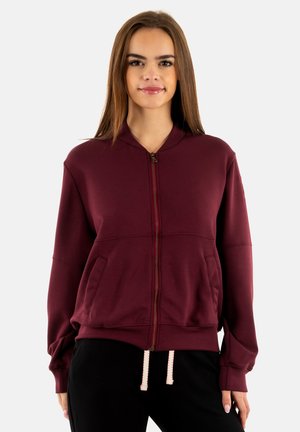 Sudadera con cremallera - rouge
