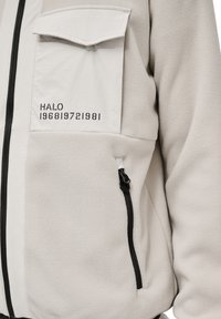 HALO PANELED - Fleecejacka - silver lining