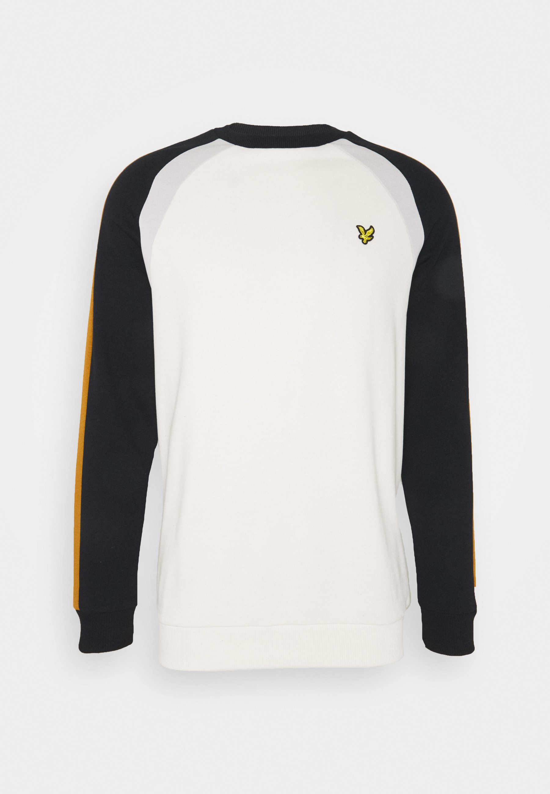 Lyle & Scott THREE PANEL Sweater vanilla icecrème Lyle & Scott Crew Neck Jumper Trui vanilla icecrème