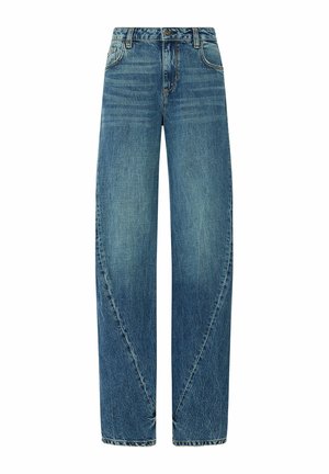 LIU JO, LIU JO JEANS WITH ASYMMETRICAL SEAMS - Jean large - blue denim