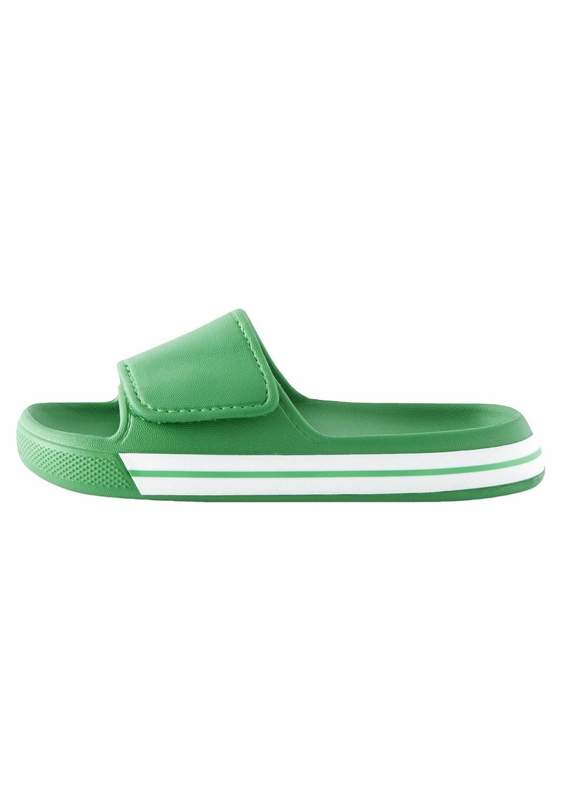 Next STRIPE - REGULAR FIT - Badesandaler - green