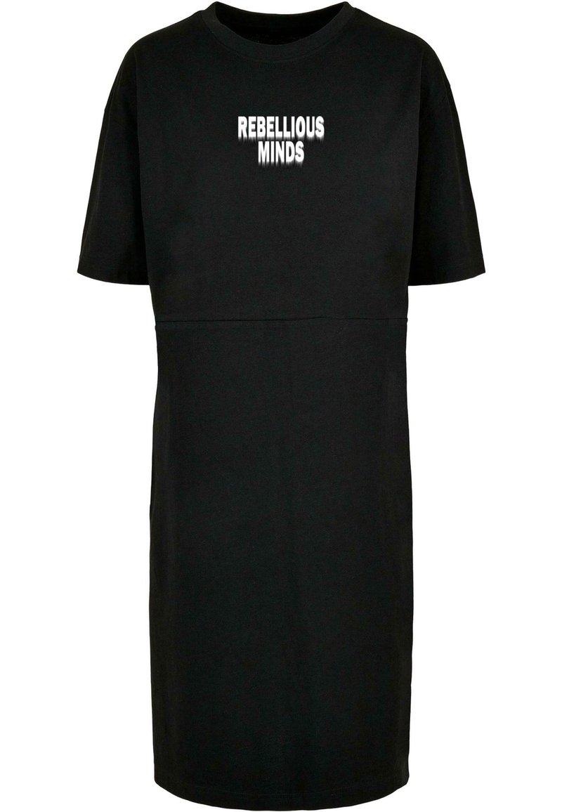 Merchcode REBELLIOUS MINDS SLIT - Päevakleit - black