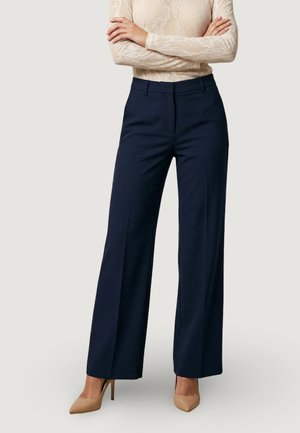 I AM, PANTALONI GAMBA AMPIA PE26199 - Pantaloni - blue