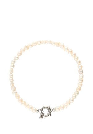 PEARL BEAD WITH CLASP - Armband - zilverkleurig