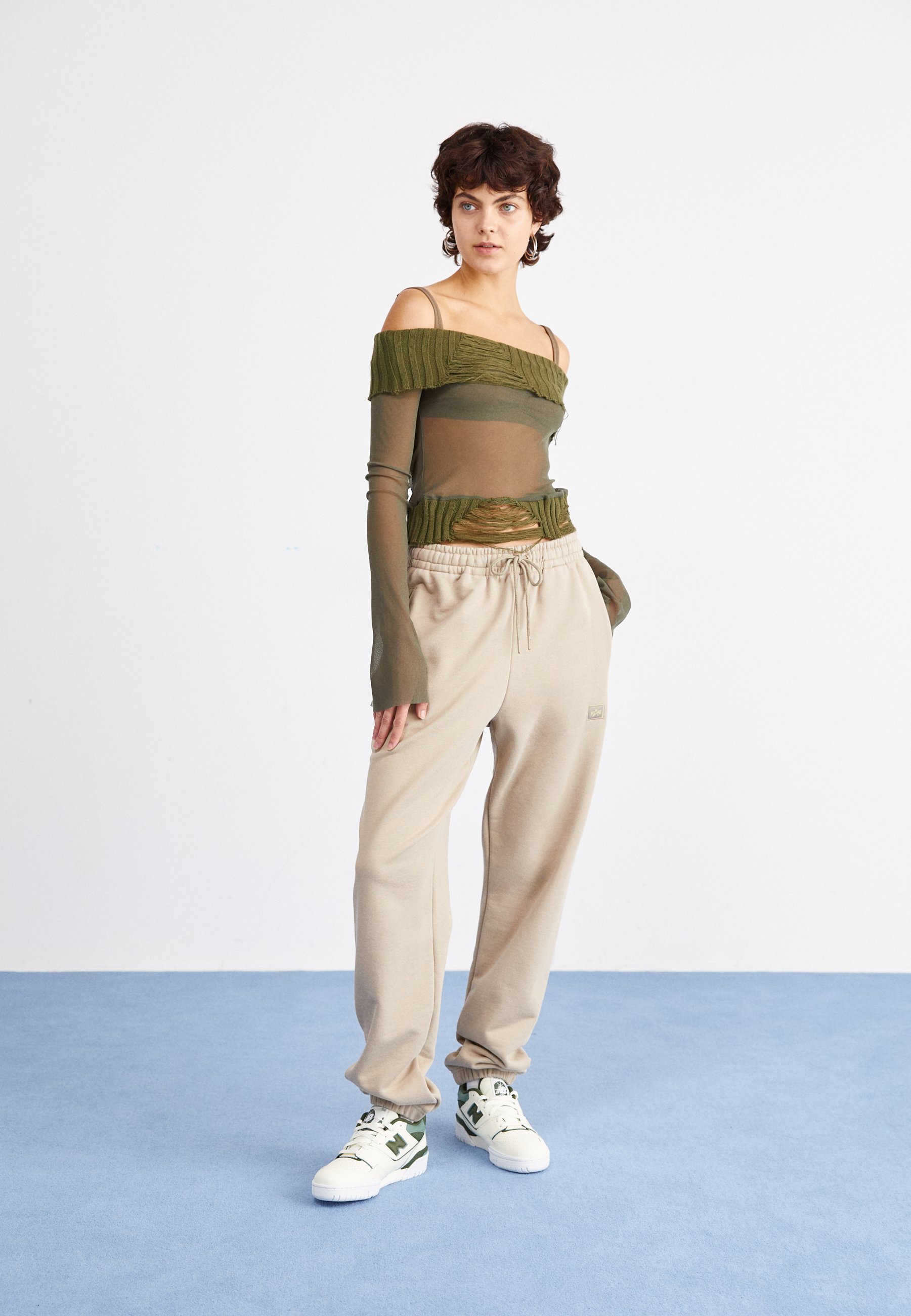 New Balance BBW550 UNISEX - Sneakersy niskie/mleczny