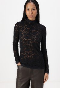Rosemunde DELICIA - Pikkade varrukatega topp - black