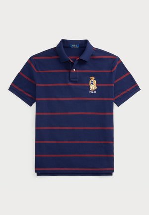 Polo Ralph Lauren SHORT SLEEVE - Polo - newport navy/red wine