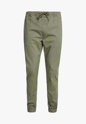Solid SDTRUC SLIM FIT - Kelnės - dusty oliv