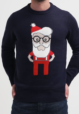 Strickpullover - dark blue