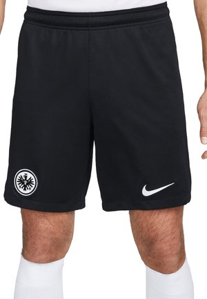 NATIONAL EINTRACHT FRANKFUR - Krótkie spodenki sportowe - schwarzschwarzweiss