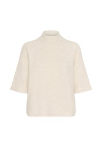 MARINA - Stickad tröja - sandshell cc