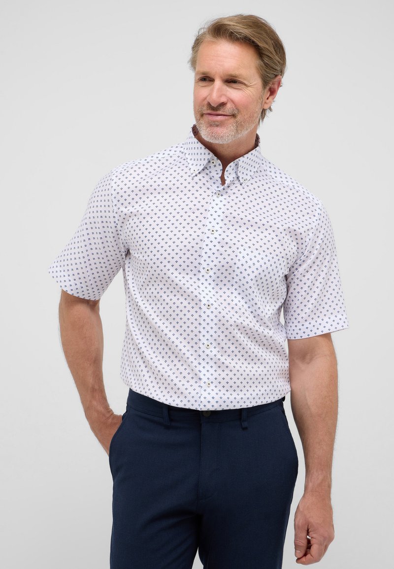 Eterna PRINTHEMD - MODERN FIT - Camicia - blau