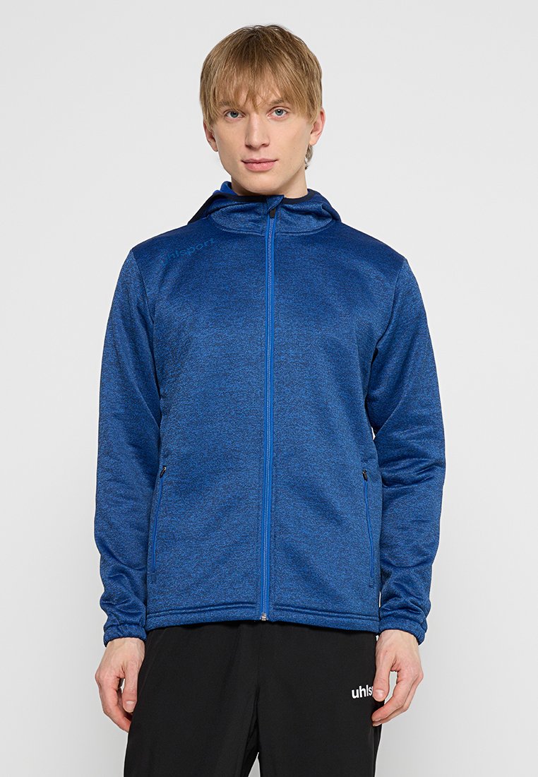 uhlsport Fleecejas blauw