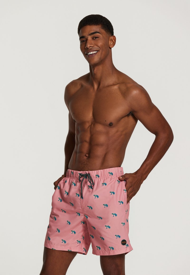 Shiwi FOREST FROG - Badeshorts - antique flamingo pink/pink - Zalando.at