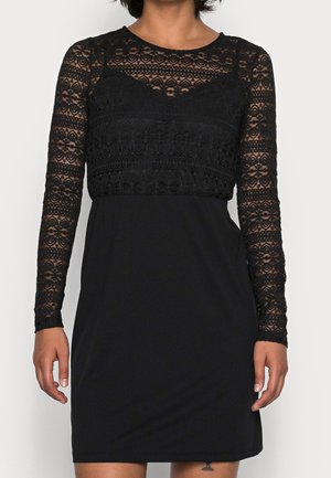 Jersey dress - black