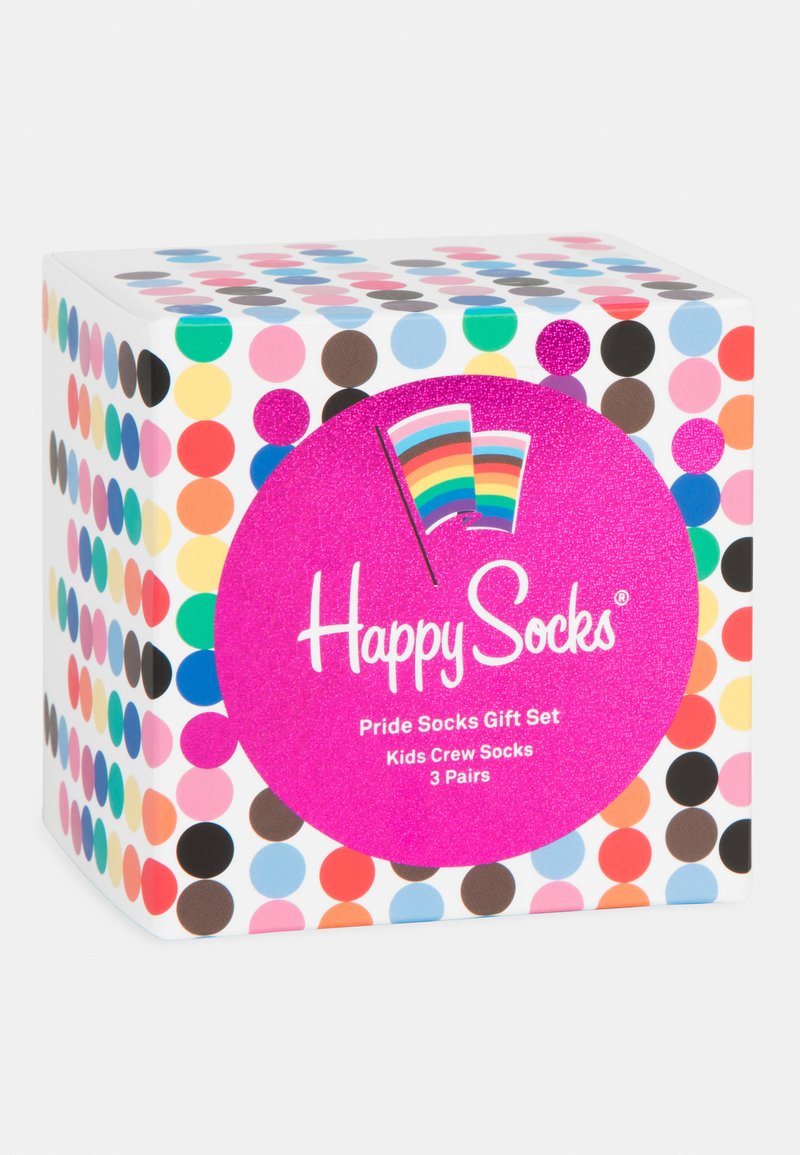 Happy Socks PRIDE GIFT SET 3 PACK UNISEX Socks multicoloured/white