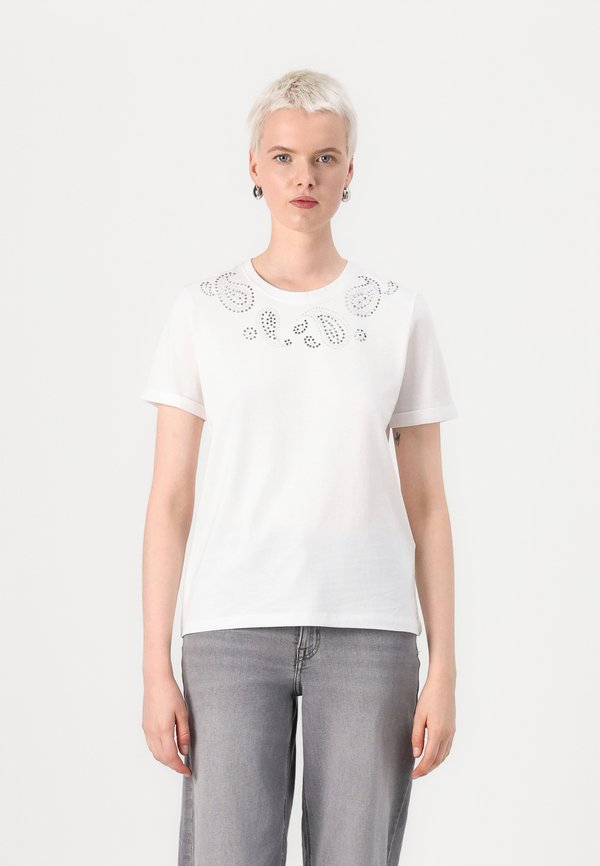 ONLHOLLIS LIFE O NECK - Print T-shirt