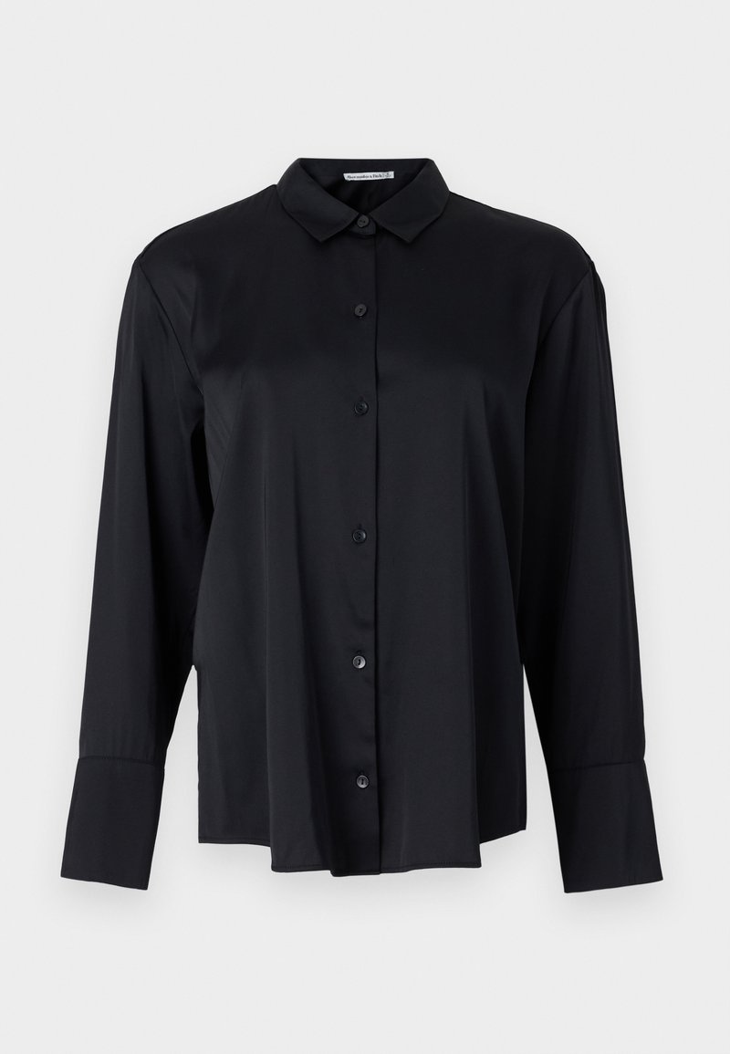 Abercrombie & Fitch Overhemdblouse zwart Abercrombie & Fitch Overhemdblouse zwart