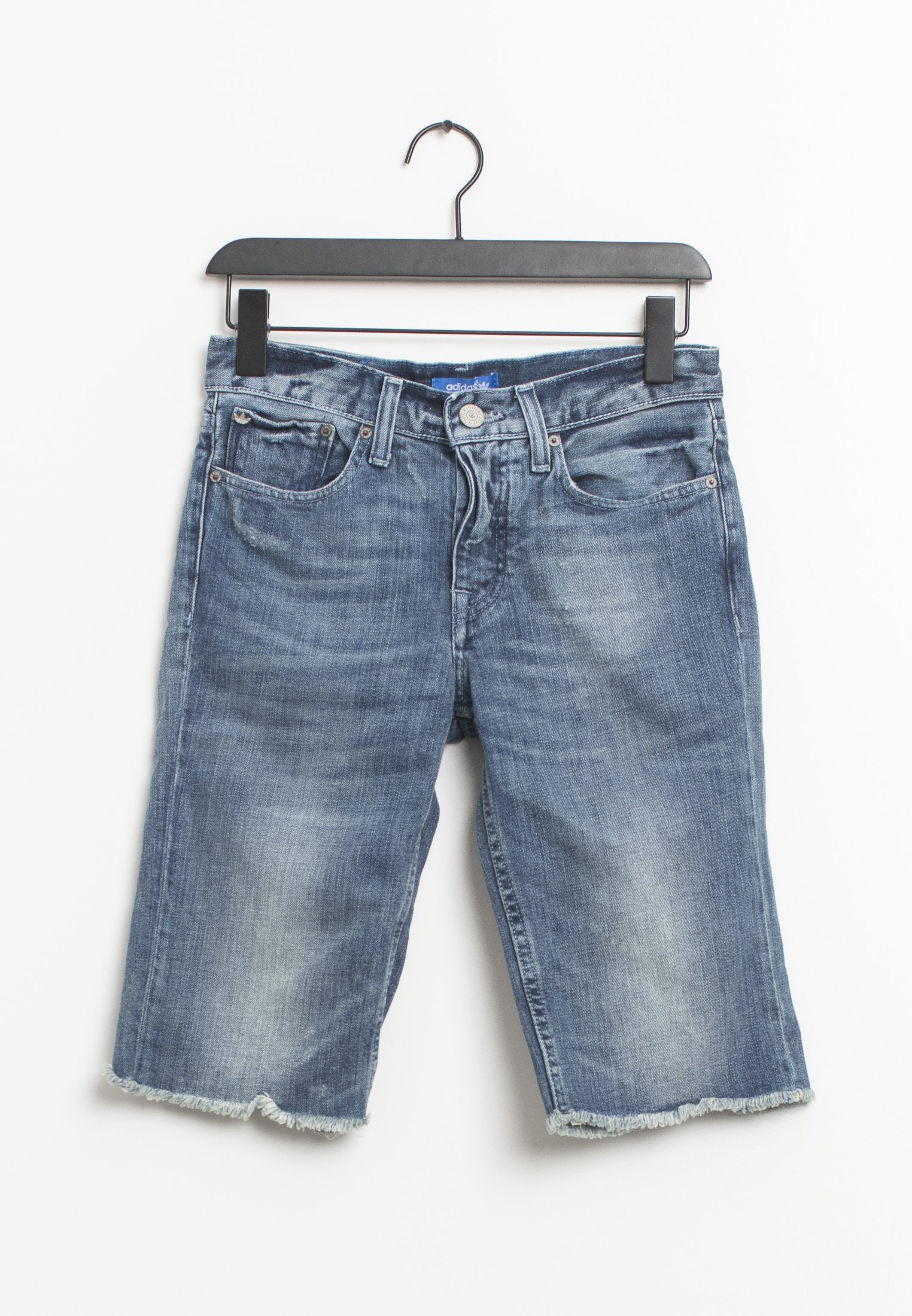 adidas Originals Shorts di jeans - blue/blu - Zalando.it