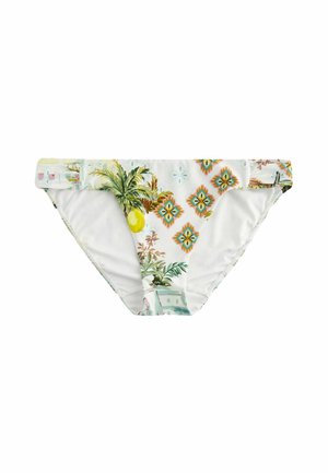Next HIGH LEG - Bikiinide alumine osa - lemon scenic print