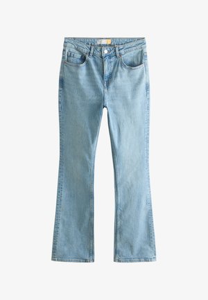 Next, REGULAR FIT - MID RISE AUTHENTIC - Jeans Bootcut - tinted mid blue