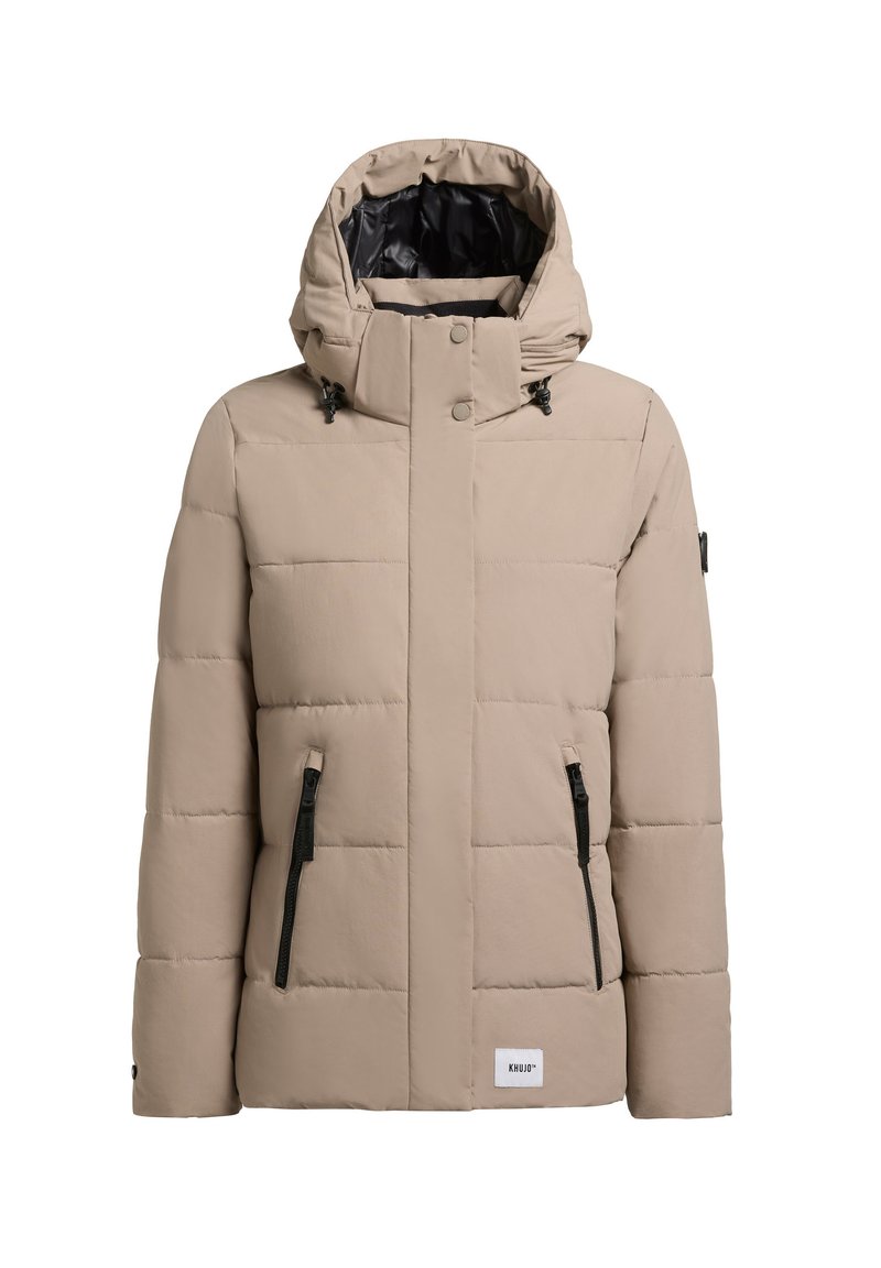khujo MANC - Winterjacke - graubeige