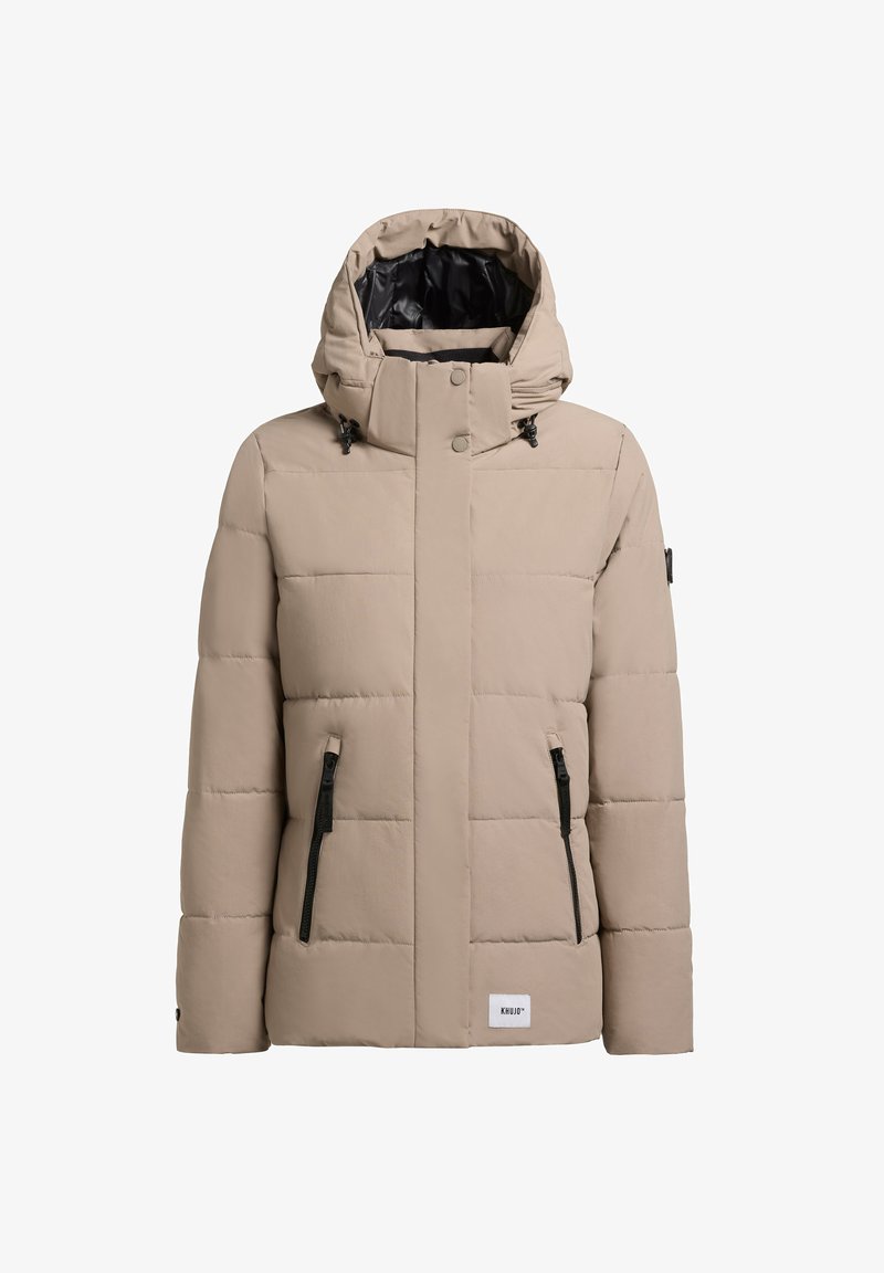 khujo MANC - Winterjacke - graubeige